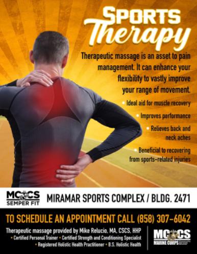 Sports Therapy flyer