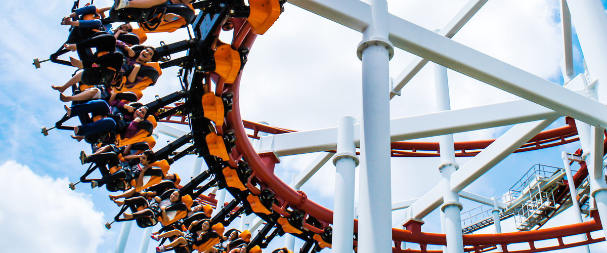 Image of a roller coaster