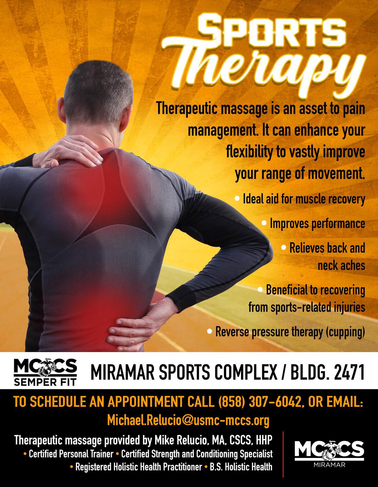 Sports Therapy Massage 