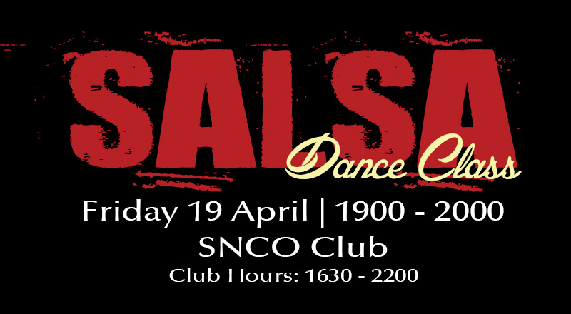 SNCO Salsa Dance Class