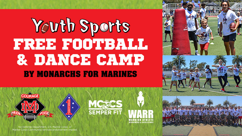 Football and Dance Camp by Monarchs