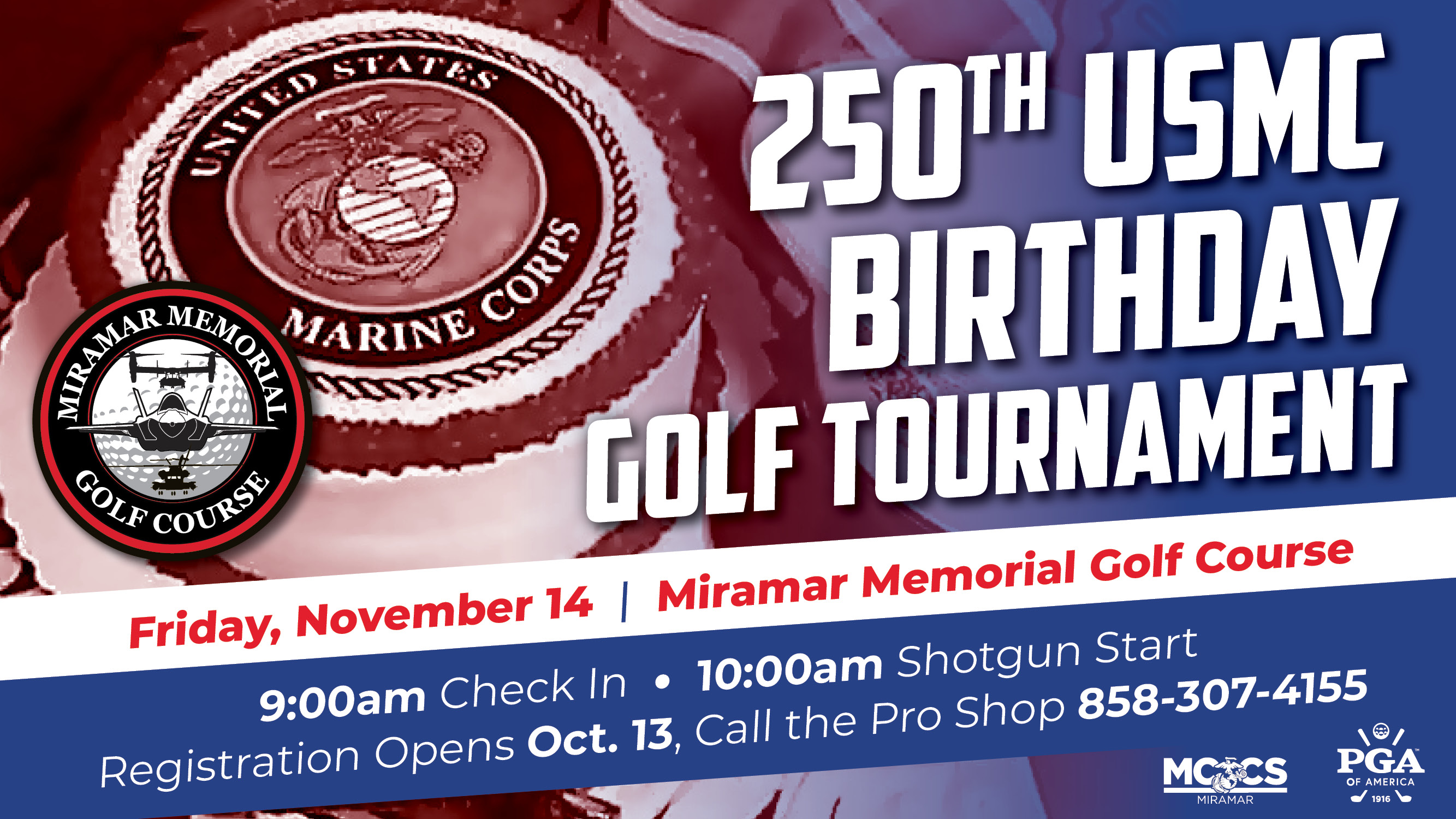 MCCS 250th USMC Birthday Golf Tournament