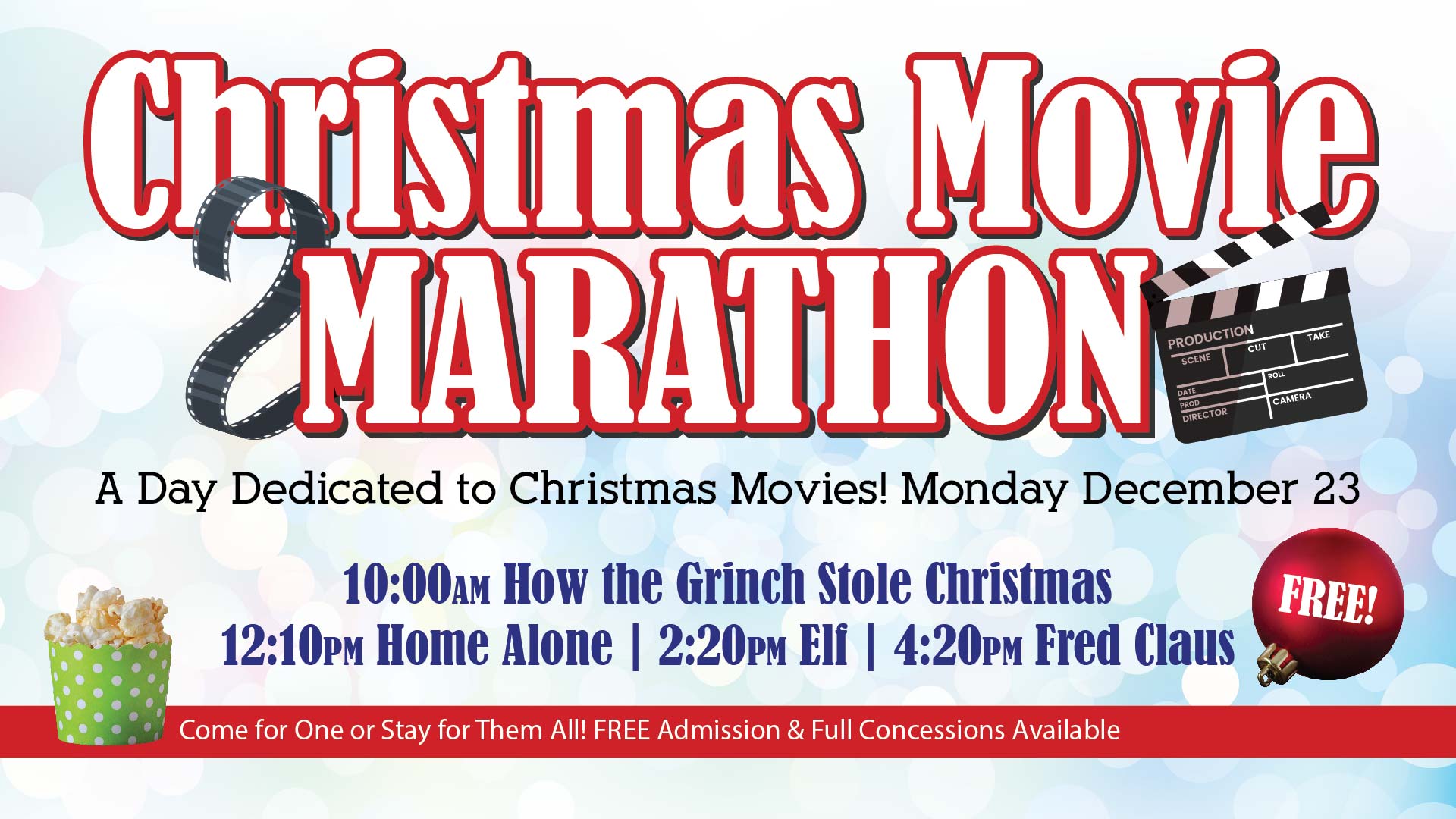 Christmas Movie Marathon