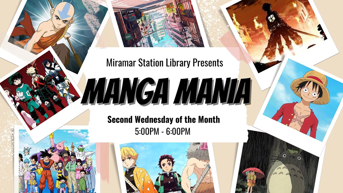 Anime Club  San Diego Public Library