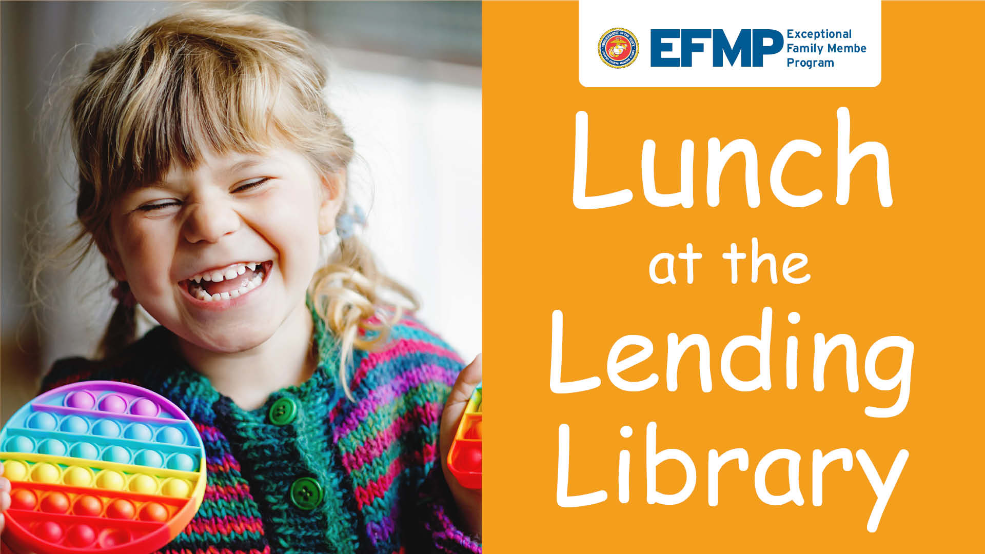 EFMP: Lunch at the Lending Library