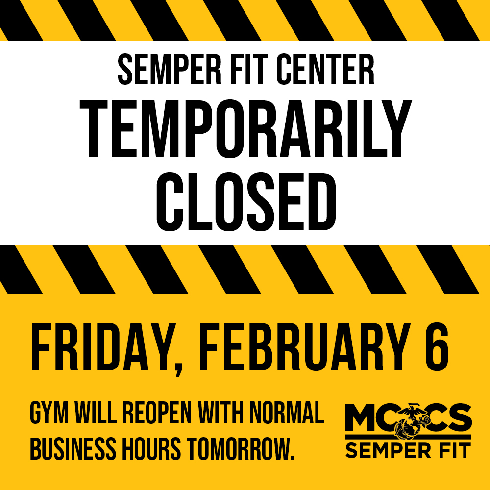2026 Feb Semper Fit Center Closed 500x500 mobile web slider.jpg