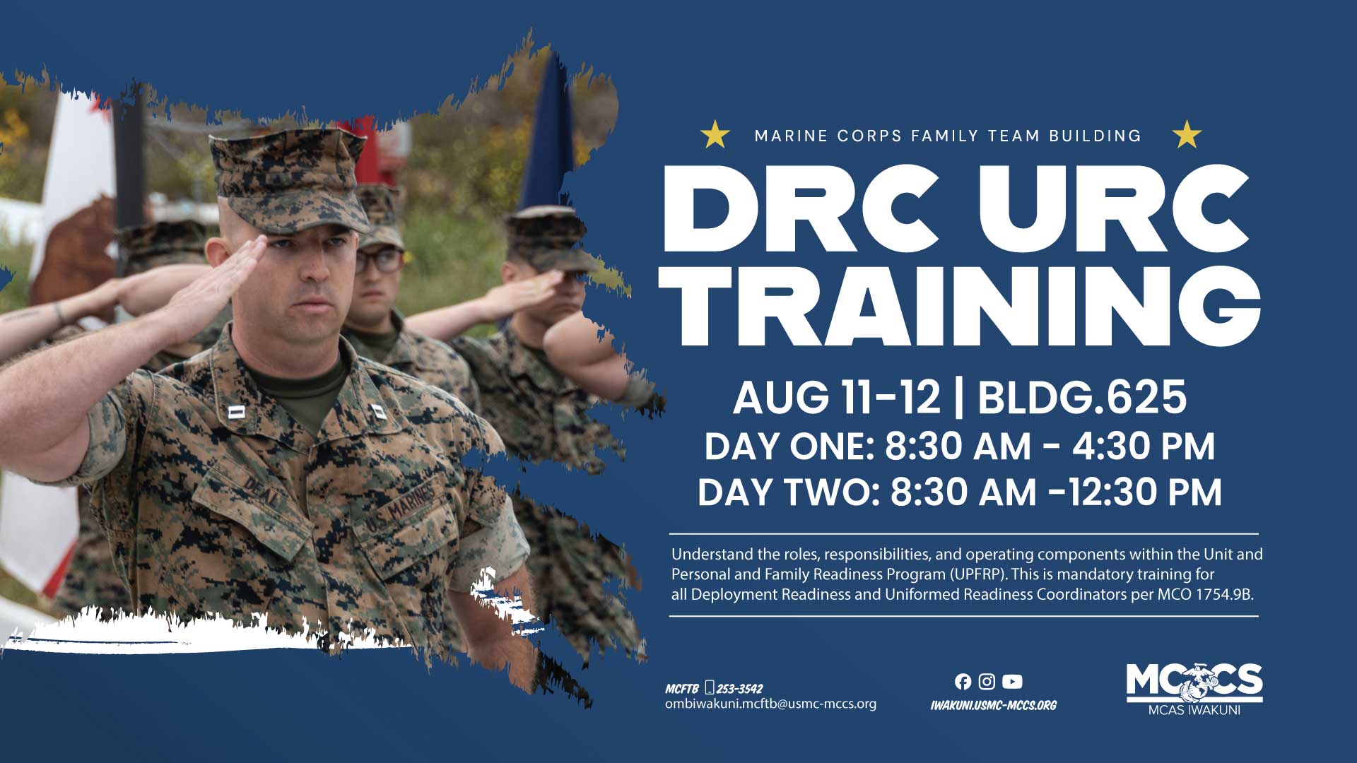 Deployment/Uniformed Readiness Coordinator (DRC/URC) Training