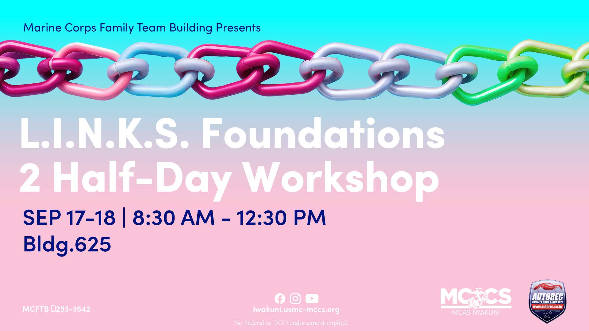 L.I.N.K.S. Foundations Workshop - 2 Half-Day Workshop