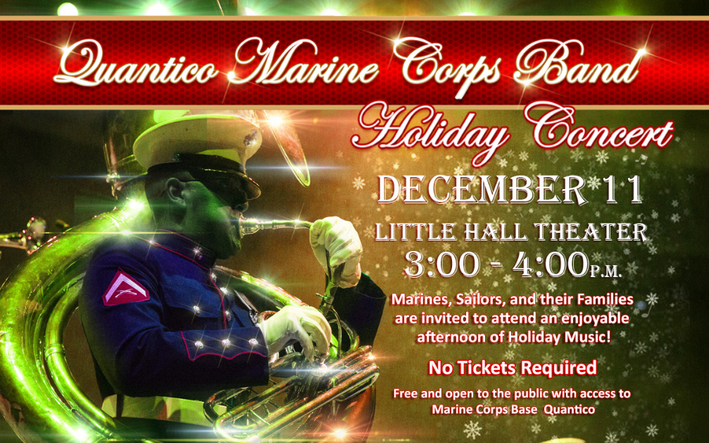 QUANTICO MARINE CORPS BAND HOLIDAY CONCERT